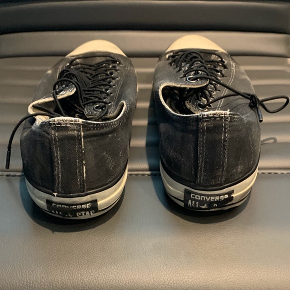 Converse Men's CT Multi Eyelet OX Distressed Black - Picture 2 of 5